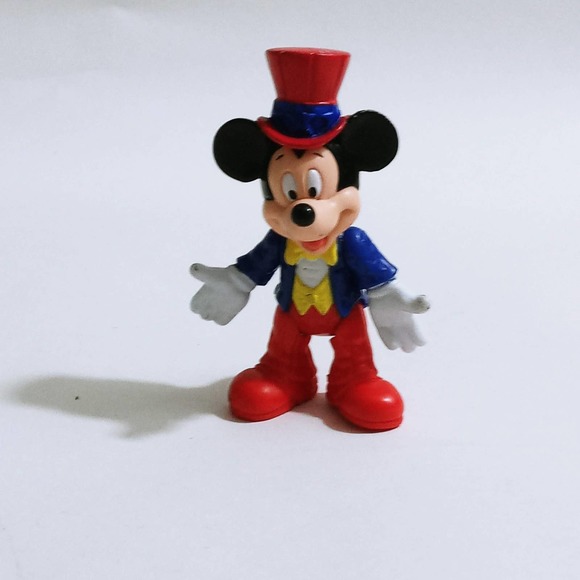 Vintage Disney Mickey Mouse Uncle Sam PVC Figure (mt) - Picture 1 of 6